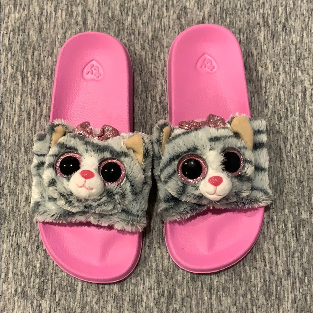Beanie Boos Cat Slides